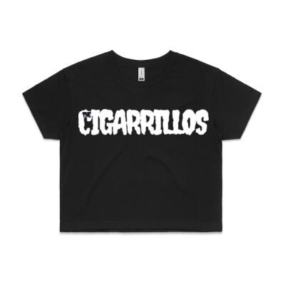 Black Crop w/White Logo Thumbnail